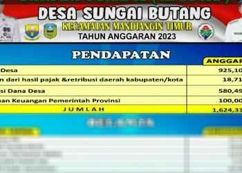 Realisasi DD Tahun 2023 Sungai Butang Dipertanyakan