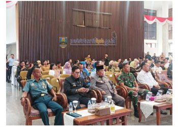 Wabup Pesibar Hadiri Pengukuhan Kepala BPKP Lampung