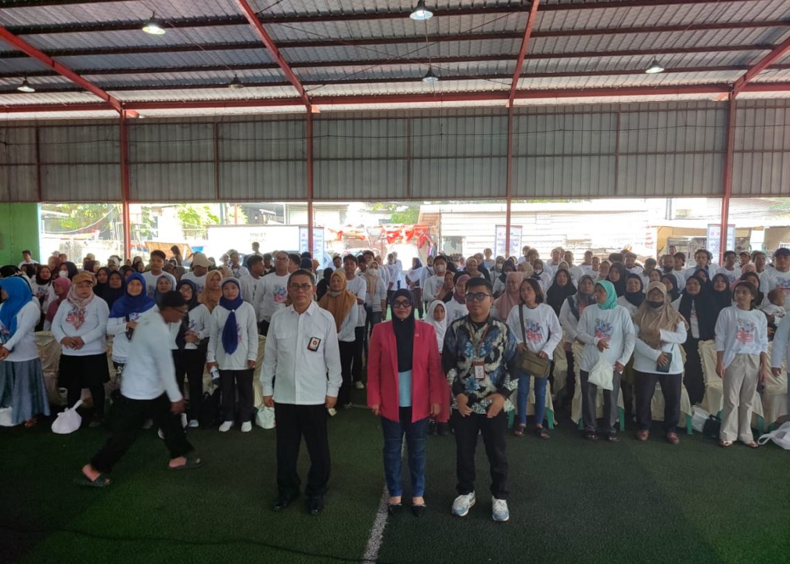Mencerdaskan Masyarakat Melalui Edukasi, BKKBN Gelar Sosialisasi Terkait Stunting di Centro Futsal