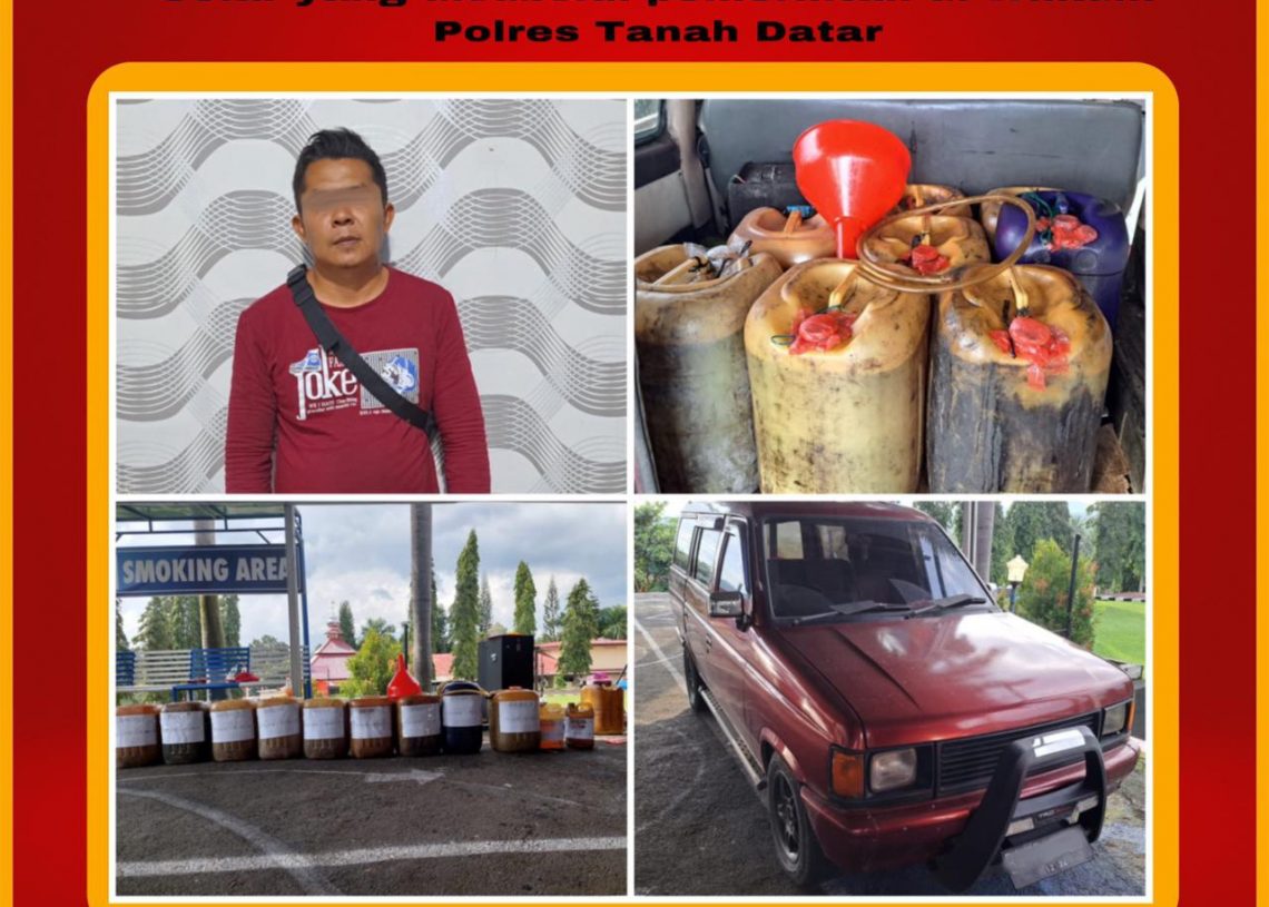 Kedapatan ‘Mainkan’ BBM Bersubsidi, Minibus Doble Tangki Berisi 315 Liter Bio Solar Ditangkap Petugas