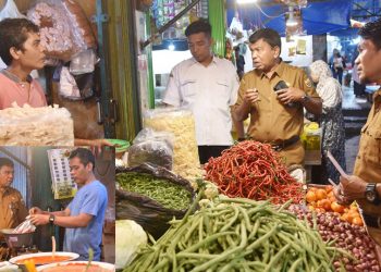Pemko Pariaman Survei Kenaikan Harga Bahan Pokok