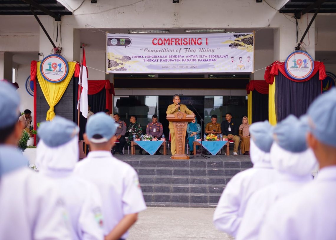 PPI Padang Pariaman Gelar Lomba Pengibaran Bendera