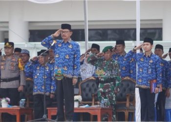 Jadi Inspektur Upacara, Agus Istiqlal Tekankan ASN sebagai Abdi Negara untuk Terus Berbenah Diri