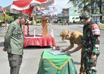 Gubernur Mahyeldi Jadi Irup Pembukaan TMMD ke-119 di Pasaman