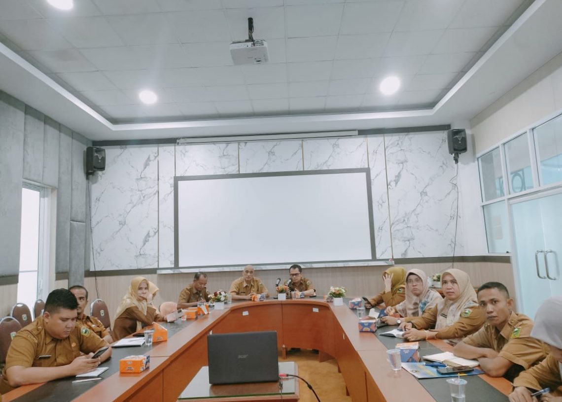 Ikuti Rapat Virtual Pengendalian Inflasi, Pemkab Solok Ingin Harga Kebutuhan Pokok Stabil