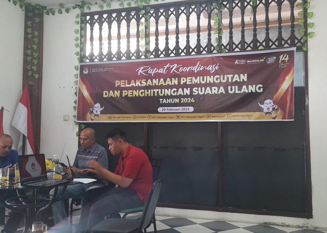 TPS 08 Manggopoh Agam Masuk dalam Daftar PSU 15 TPS di Sumbar