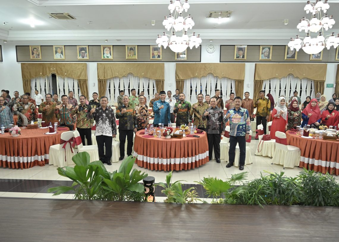 Pisah Sambut Danlanud Sutan Sjahrir, Gubernur Berharap Sinergitas Forkopimda Sumbar Terus Meningkat