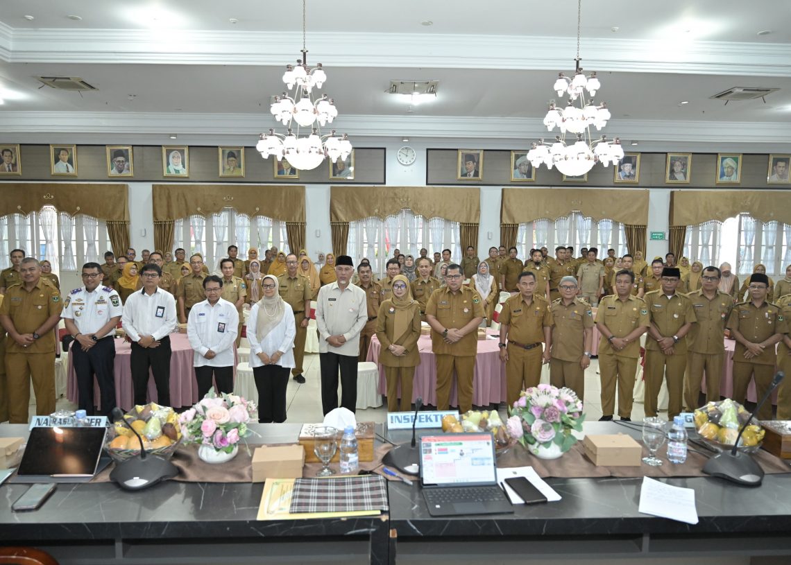 Di Forum Perangkat Daerah Inspektorat Sumbar, Gubernur Ingatkan Pengawasan Antisipasi Penyimpangan