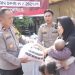 Semangat Berbagi Polsek Kalideres Bagikan 500 Paket Sembako Gratis sambut Bulan Suci Ramadhan