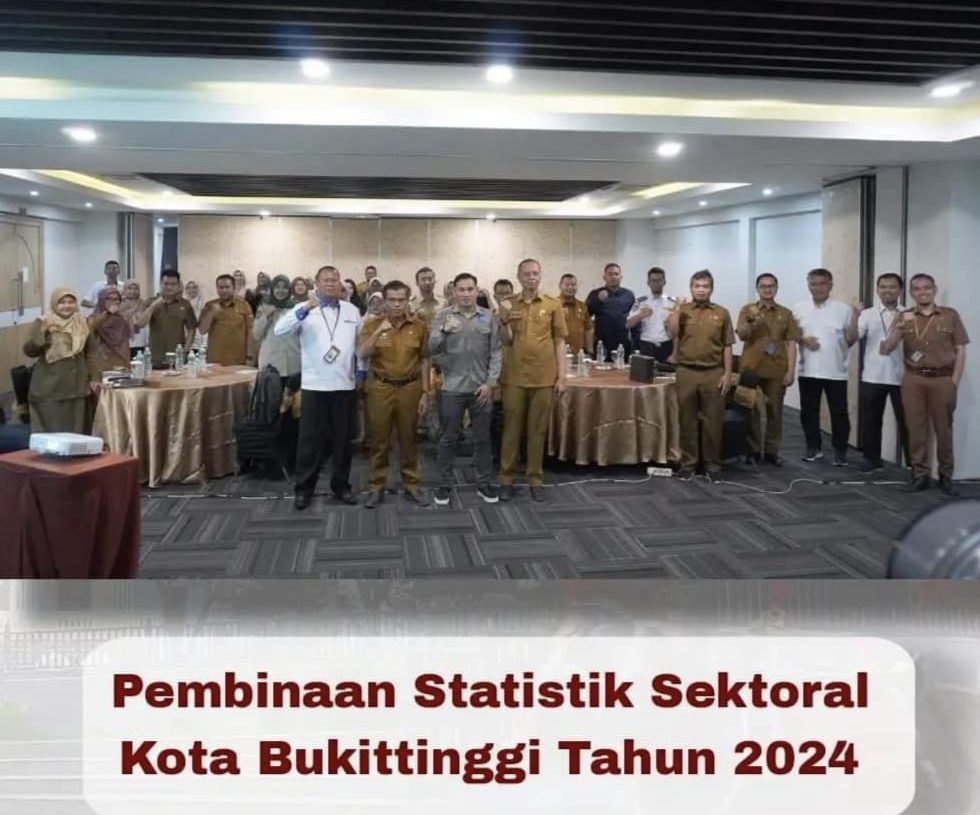 BPS Gelar Pembinaan Statistik Sektoral Kota Bukittinggi Tahun 2024