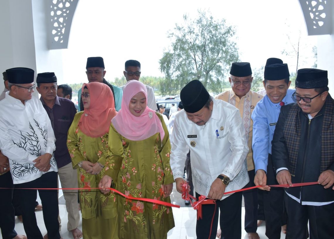 Masjid Sirah Diresmikan Jadi Ikon Wisata Baru di Kabupaten Agam
