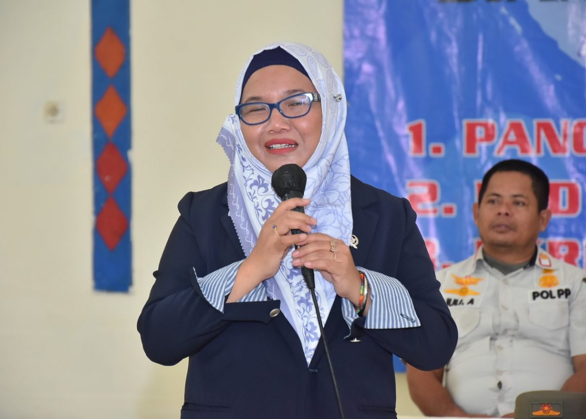 Komisi IX DPR RI Dian Istiqomah S.Kep, Gelar Sosialisasi 4 Pilar MPR RI di Pulau Untung Jawa