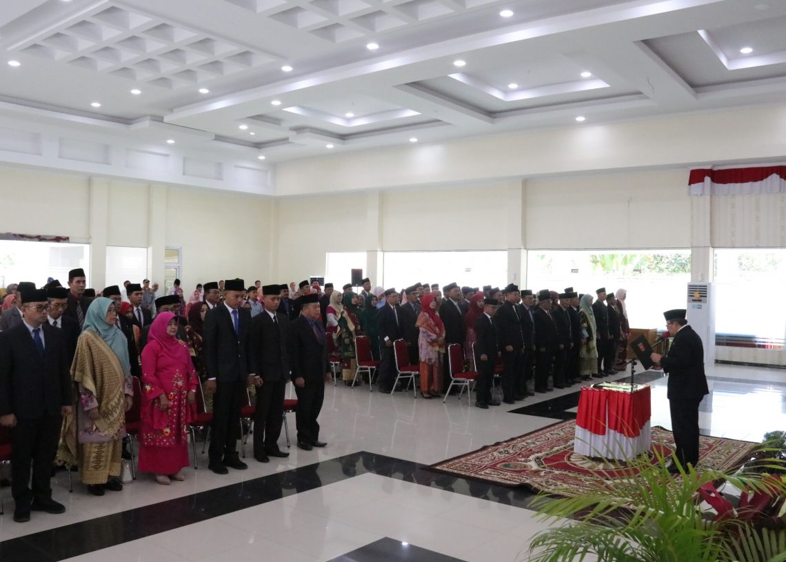 Pelantikan 116 Pejabat Administratif dan Pengawas di Kabupaten Agam: Kolaborasi Menuju Kemajuan