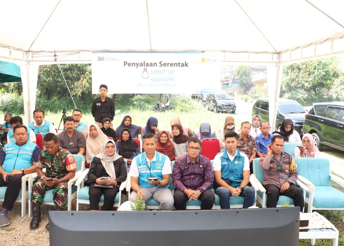 Sekda Rida Ananda Apresiasi PT PLN (Persero) dengan Program Light Up The Dream