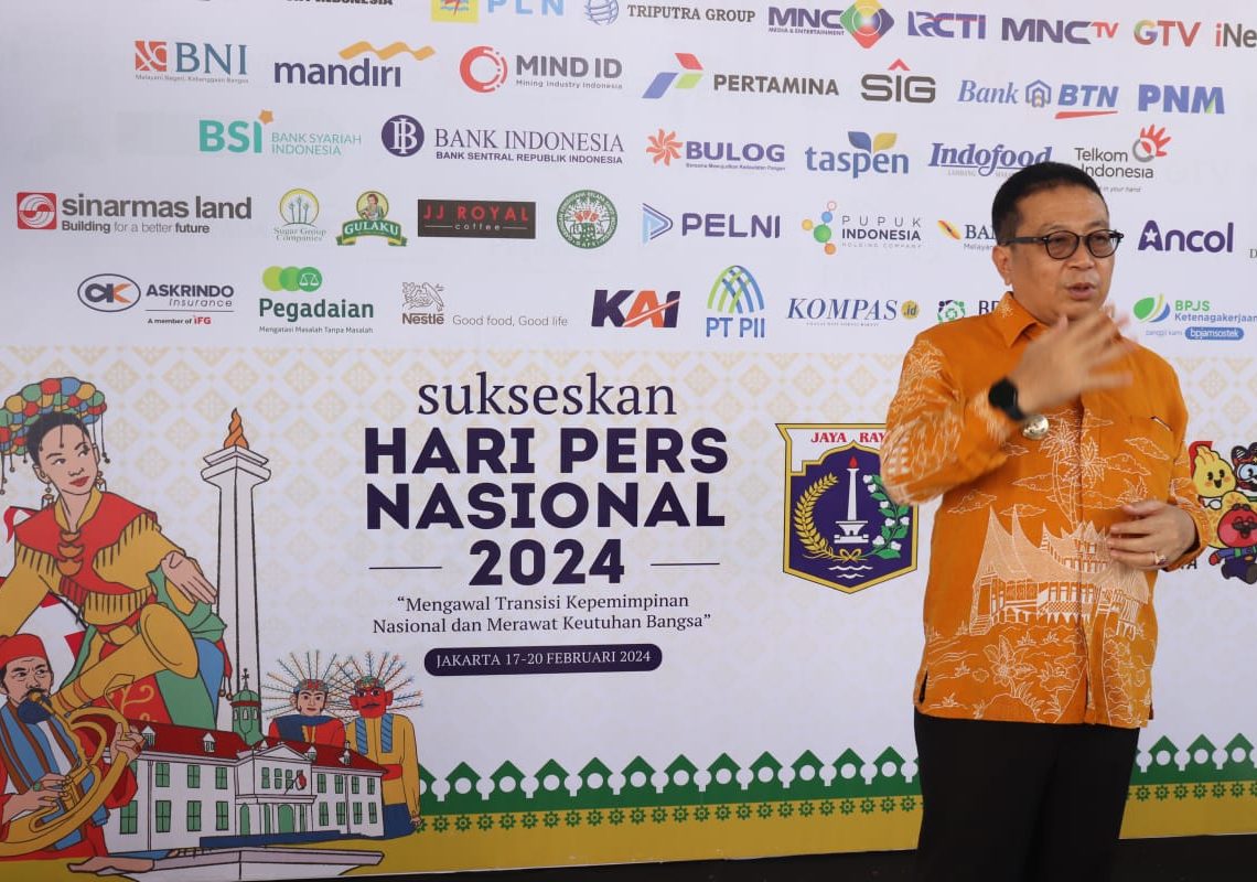 Pj.Wali Kota Hadiri Acara Puncak Hari Pers Nasional 2024