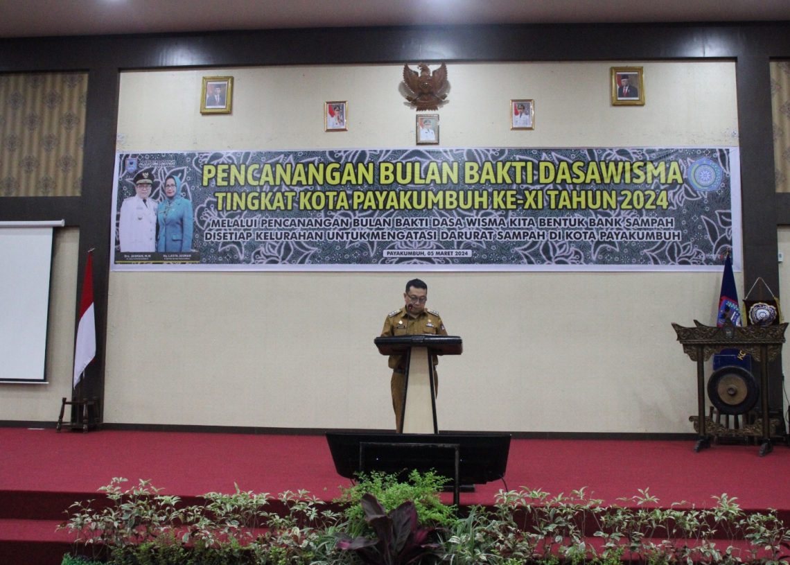 Pencanangan Bulan Bakti Dasawisma Tingkat Kota Payakumbuh ke- XI Tahun 2024