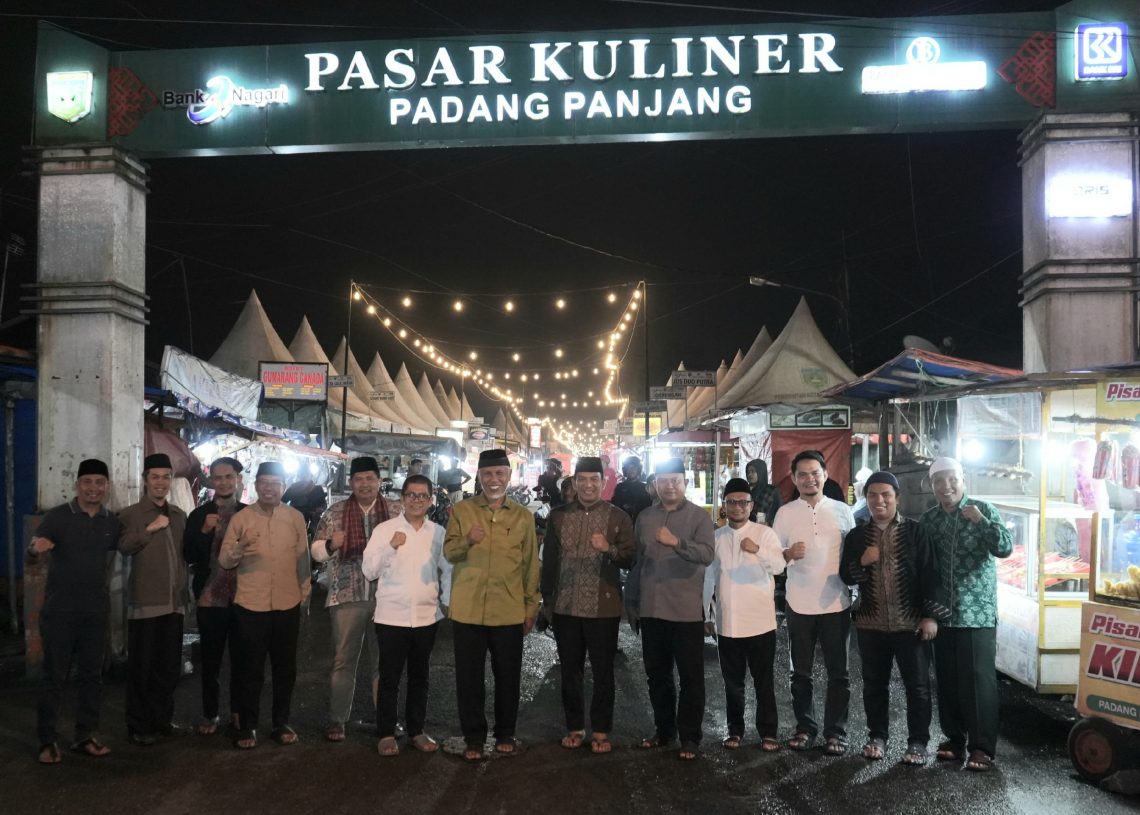 Usai Bersafari Ramadhan, Wako Sonny Ajak Gubernur Kulineran Sebelum Iktikaf