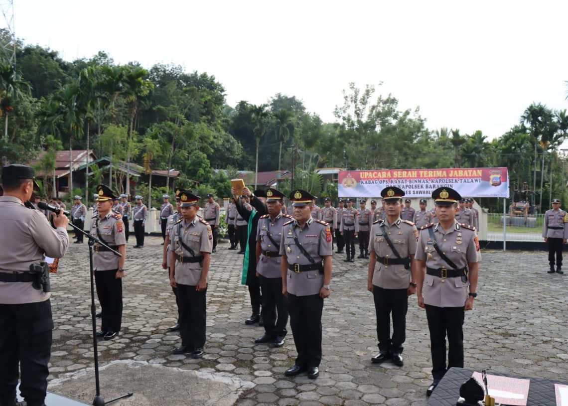 Mutasi Kembali Bergulir di Polres Sawahlunto