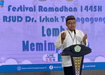Unjuk Kemampuan Pimpin Doa untuk Pasien, Pegawai RSUD dr. Iskak Tulungagung Ikuti Festival Ramadhan 1445 H