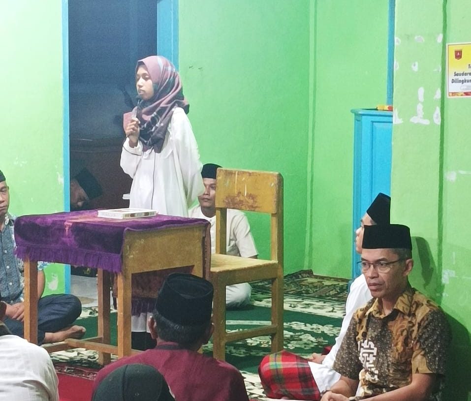 Siswa Rumah Tahfidz Surau Bawan Sambut Kunjungan TSR Agam
