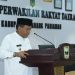 Sampaikan Jawaban Eksekutif, Wabup Rahmang Ajak Legislatif Bergandeng Tangan