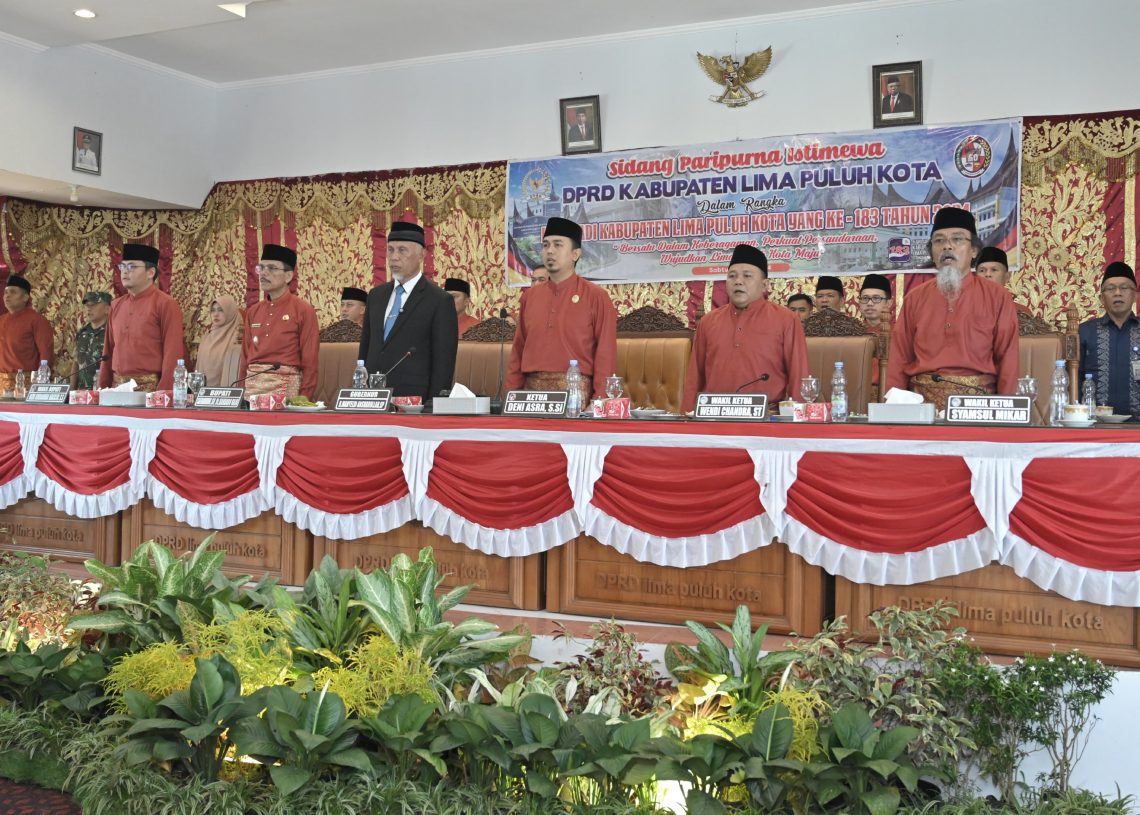 HJK ke-183, Gubernur Yakin Limapuluh Kota Bisa Jadi Pusat Perekonomian di Utara Sumbar