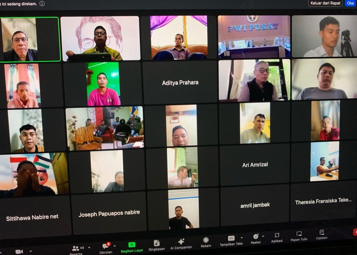 Peserta UKW dari Papua Tengah dan Riau Antusias Ikuti Pelatihan Jurnalistik/Pra-UKW