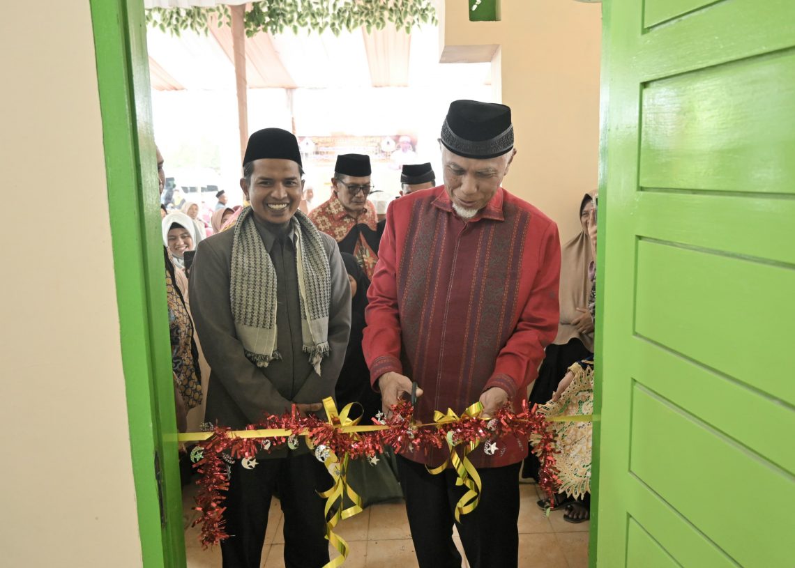 Ponpes Modern Al-Bukhari Agam Diresmikan, Gubernur: Semoga Lahirkan Ulama Besar Masa Depan