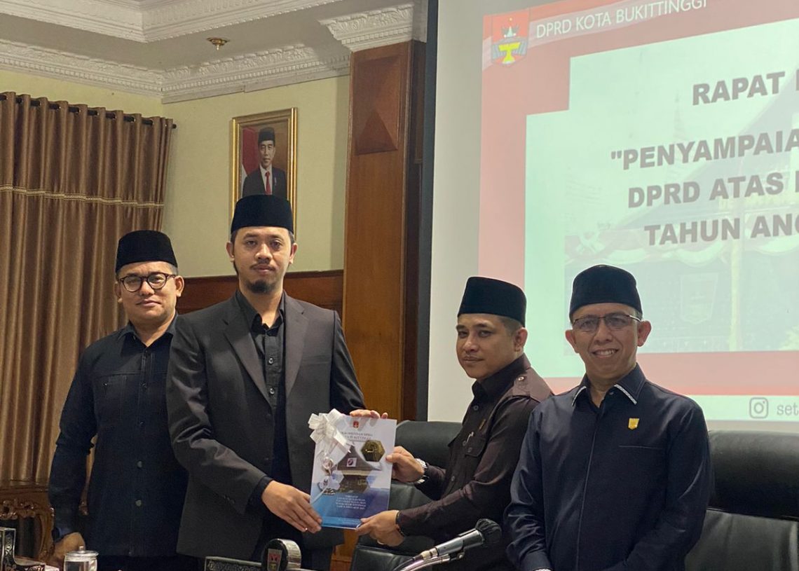 LKPJ Walikota Tahun 2023 Direkomendasikan DPRD