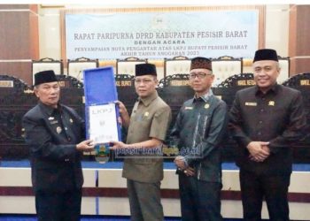 Paripurna DPRD, Wabup Pesibar Sampaikan Nota Pengantar LKPJ Bupati TA 2O23