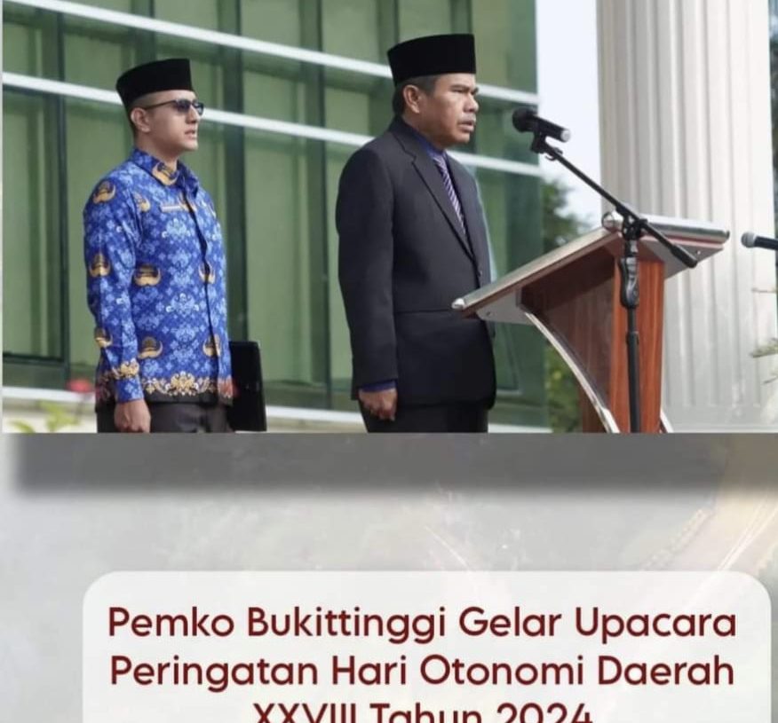 Pemko Bukittinggi Peringati Hari Otonomi Daerah XXVIII Tahun 2024