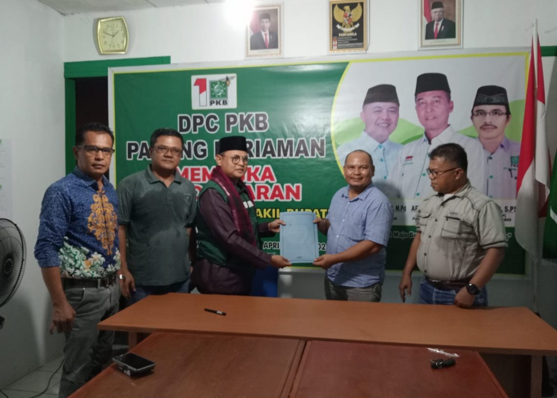 Usai Demokrat, Tim Pemenangan Suhatri Bur Ambil Formulir Pendaftaran dari PKB