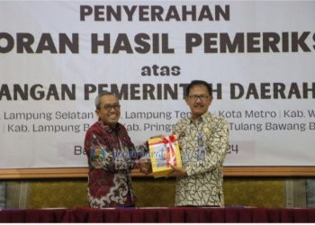 Pesisir Barat Kembali Raih Penghargaan Predikat Opini WTP dari BPK