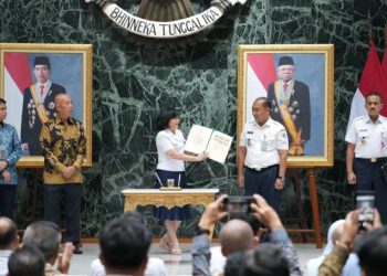 Pemkot Jakbar Tandatangani Penerimaan Fasos Fasum Triwulan Satu Tahun 2024