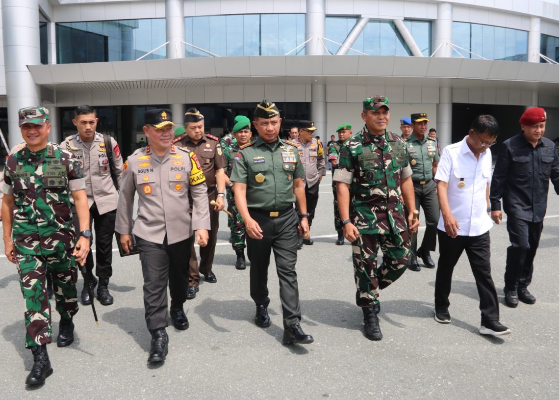 Momen Bersejarah, Panglima TNI Agus Subiyanto Kembali ke Korem 132/Tdl