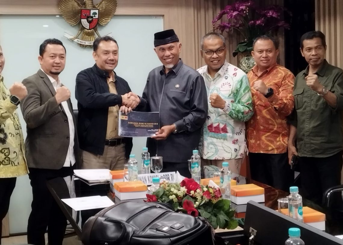 Temui Komisi V DPR RI, Gubernur Mahyeldi Mohon Dukungan Percepatan Penanganan Bencana di Sumbar