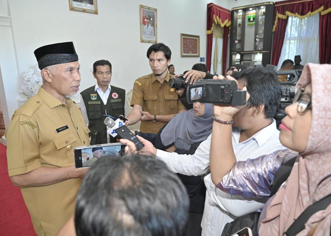 Gubernur Sumbar Minta Waspada Potensi Bencana Susulan