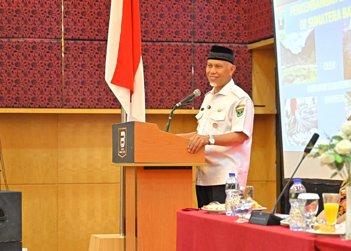 Sosialisasi Perizinan Berbasis Risiko, Gubernur Mahyeldi Berharap Pelaku UMKM Makin Eksis