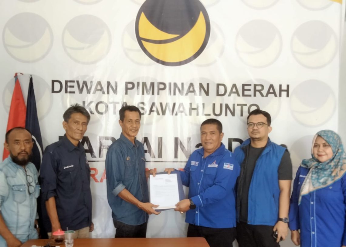 DPD NasDem Sawahlunto Ajukan Delapan Balonkada ke DPP, Ada Tarjok dan Hasjhonni