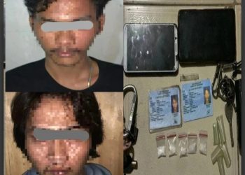 Gara-gara Bawa 5 Paket Sabu, 2 Pemuda Diamankan Polres Metro Tangerang Kota