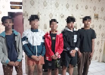 Polsek Dramaga Mengamankan Pemuda Terkait Potensi Lakukan Aksi Tawuran