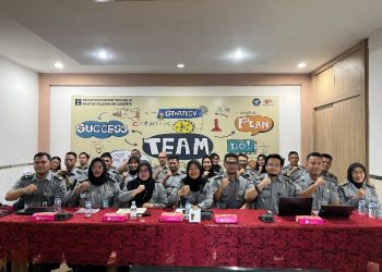 Wujudkan WBK/WBBM, Bapas Kelas I Jakarta Barat Laksanakan Desk Evaluasi Zona Integritas