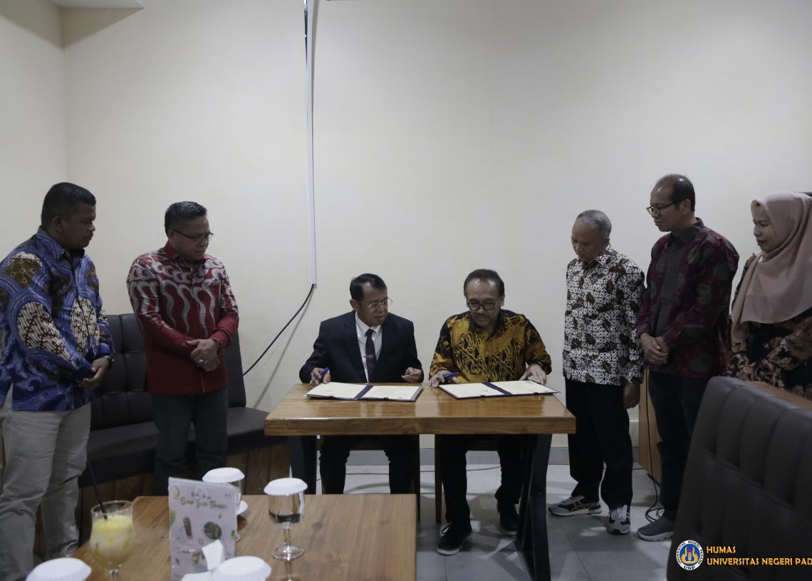 Bakal Buat Pojok Statistika, UNP Tandatangani Nota Kesepahaman dengan BPS Sumbar