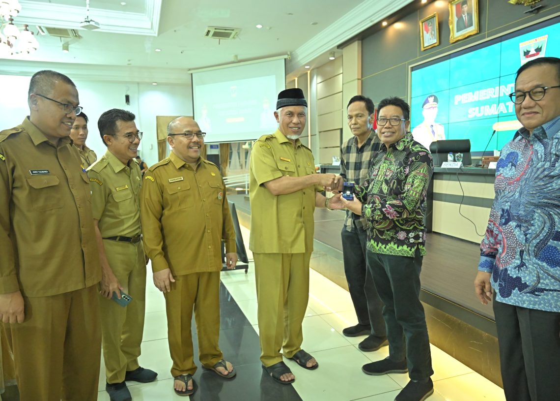 Purna Bhakti, Tiga Pimpinan Pratama Pemprov Sumbar Dilepas