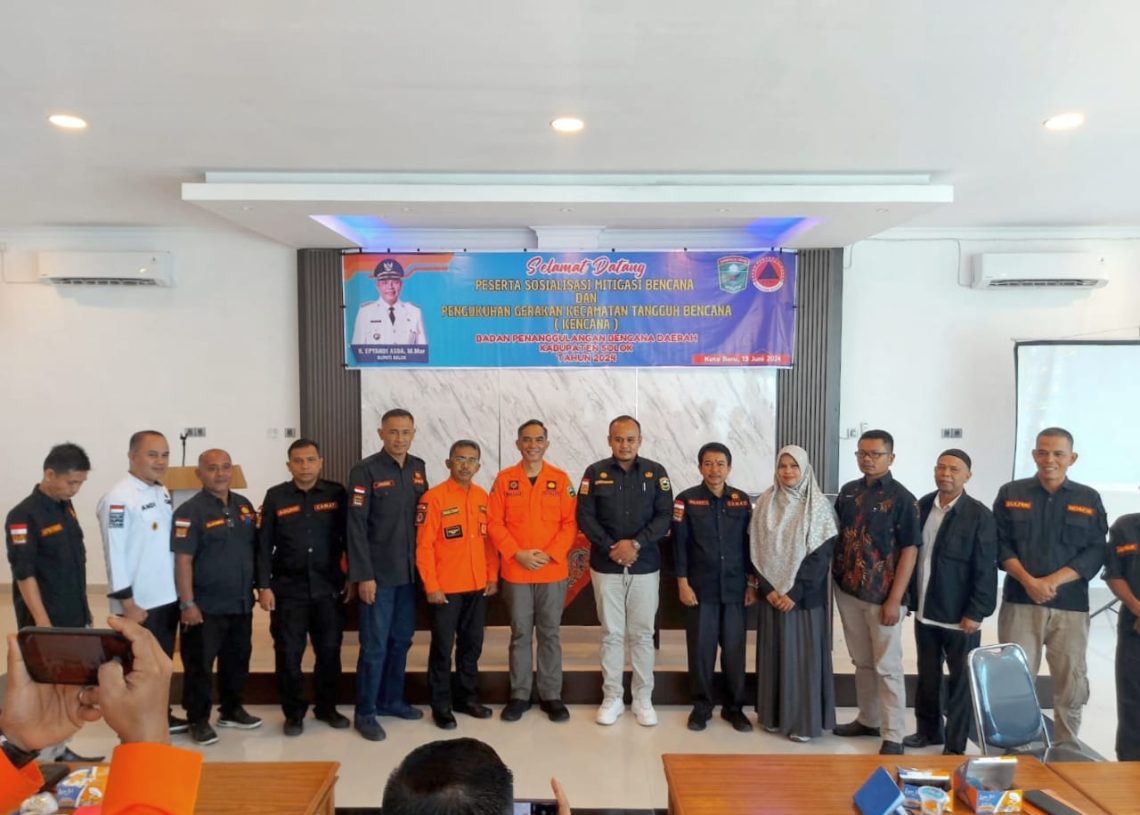 Deklarasikan Kecamatan Tangguh Bencana, Pemkab Solok jadi Pelopor Mitigasi di Sumbar