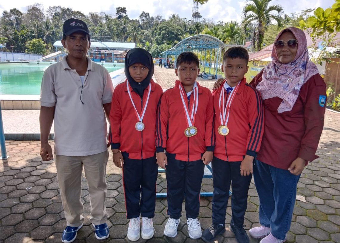 Lolos Tingkat Sumbar, SDN 05 Kolok Mudiak Raih 6 Emas 2 Perak O2SN Kota Sawahlunto