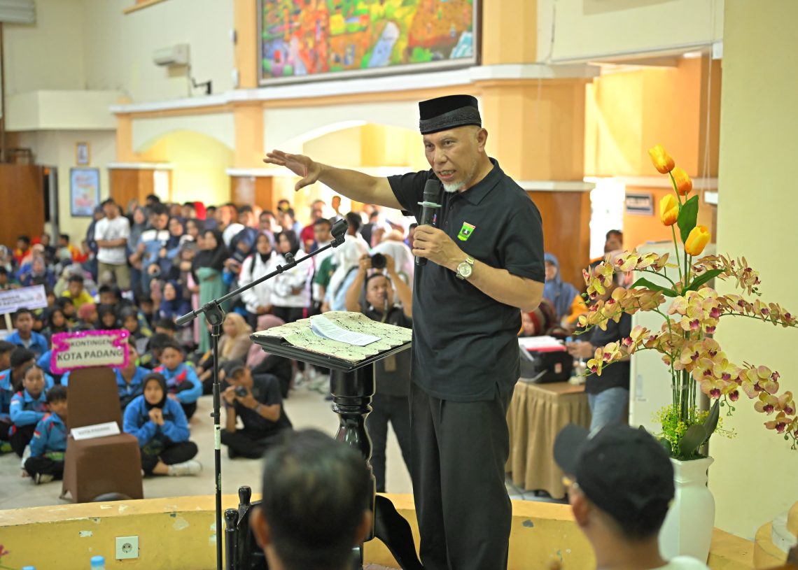 Gubernur Mahyeldi Tegaskan Komitmen Dukung Peningkatan Prestasi Pelajar di Sumbar