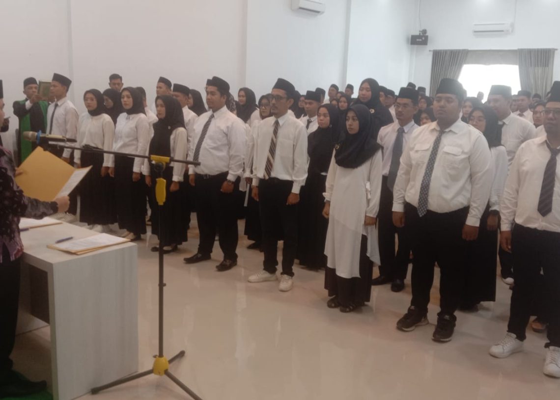 KPU Kota Sawahlunto Lantik 20 Anggota PPK dan 111 Anggota PPS