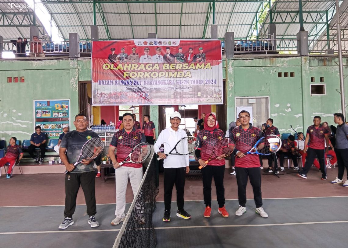 Open Turnamen Tenis Dibuka Secara Resmi Oleh Kapolres Payakumbuh