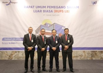 Gusti Candra Resmi Jabat Dirut Bank Nagari, Ditunjuk Bersama Jajaran Baru Direksi Periode 2024-2028